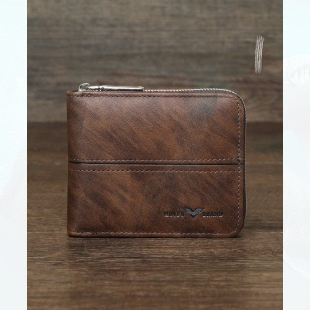 New Graphic Small Wallet coffee Brown 172 - Picture 1 of 4